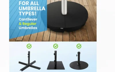 Best Patio Umbrella Base Guide (Wheeled vs. Weighted)