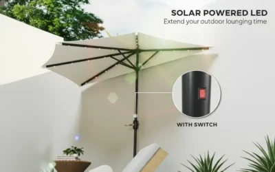 Best Small Patio Umbrella (Balcony & Half-Umbrellas)