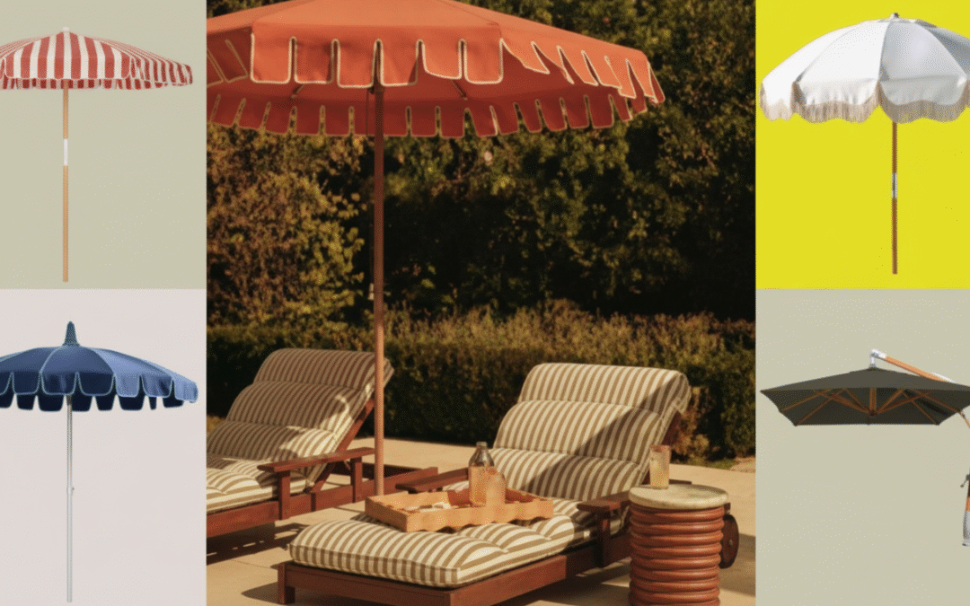 Les meilleurs parasols de jardin de 2026 (pour l'esthétique et le charme)