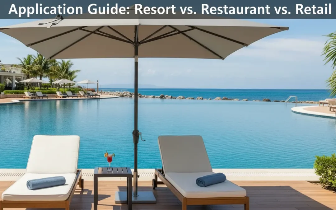 Guide d'application : Complexe touristique, restaurant ou commerce de détail