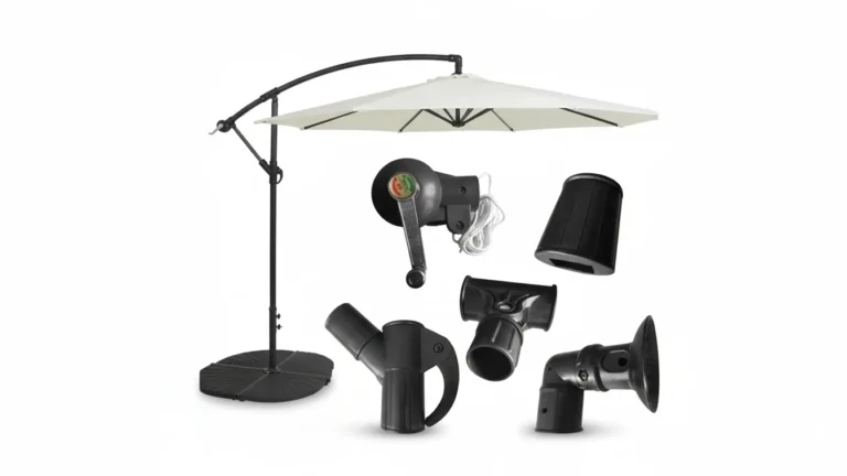 Cantilever patio umbrella accessories base crank handle replacement parts
