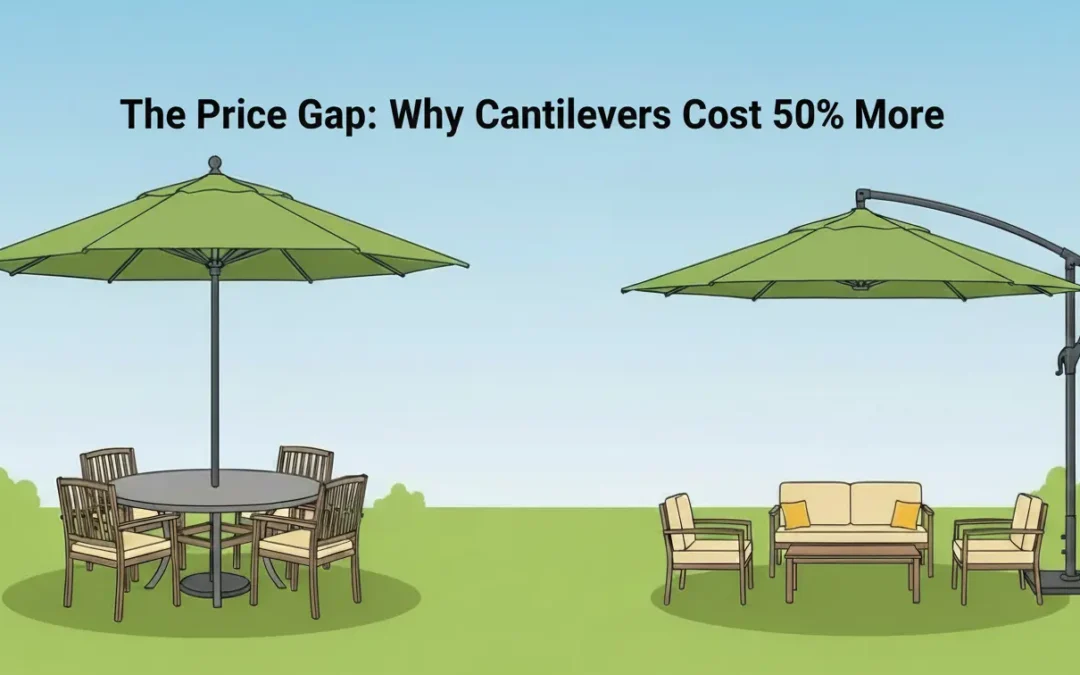 L'écart de prix : pourquoi les cantilevers coûtent-ils 50% de plus ?