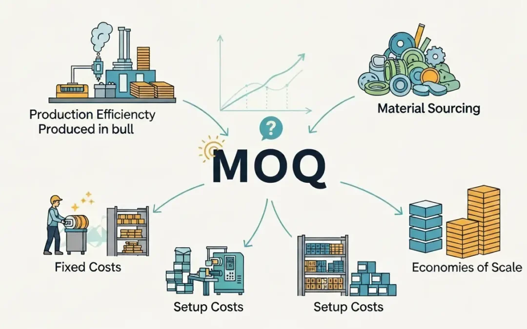 Comprendre le MOQ : pourquoi les usines ont-elles des minimums ?