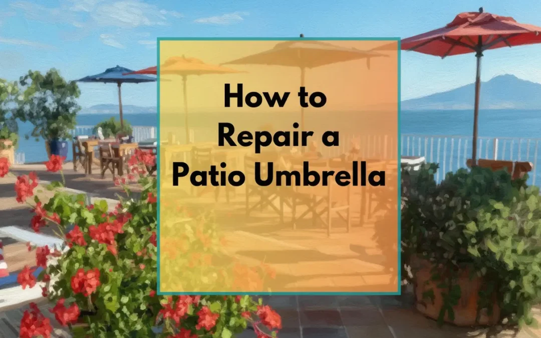 Guide de réparation des parasols Hampton Bay (pièces détachées et dépannage)