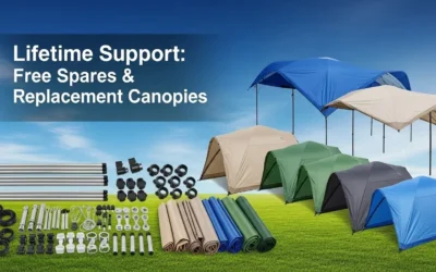 Lifetime Support: Free Spares & Replacement Canopies