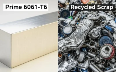 Material Integrity: Prime 6061-T6 vs. Recycled Scrap