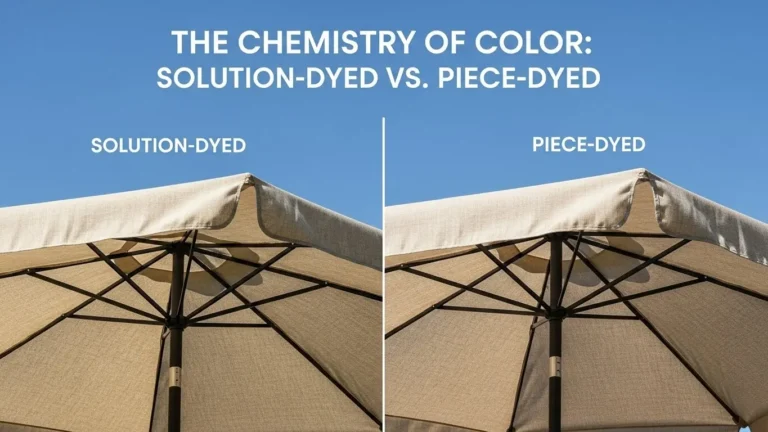La chimie de la couleur : teinture dans la masse ou teinture après coupure