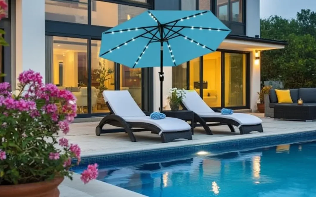 Meilleures lampes solaires pour parasol de 2026 (à pince et à ficelle)