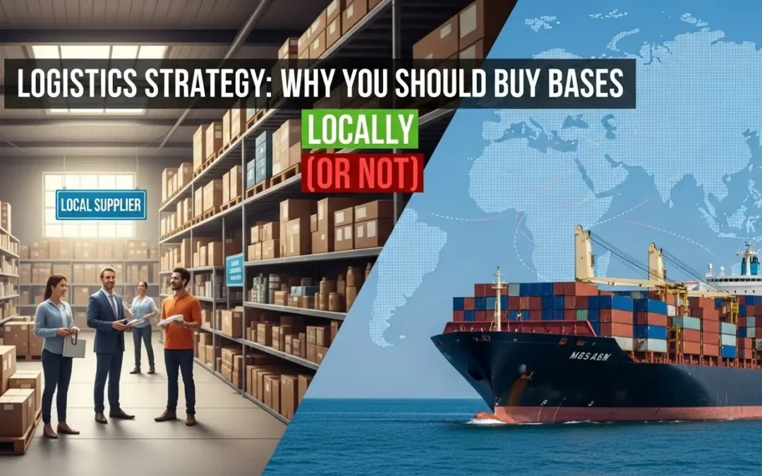 Stratégie logistique : Pourquoi acheter des bases localement (ou pas)