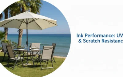 Ink Performance: UV & Scratch Resistance