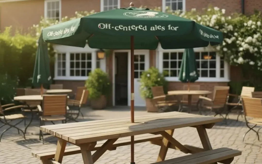 The ROI of Branding: Umbrellas as Billboards